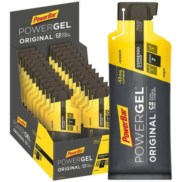 Gel énergétique Powergel Original Espresso 24 pièces/boîte Gel énergétique Powergel Original Espresso 24 pièces/boîte