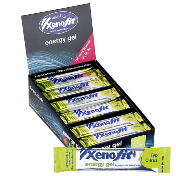 Gel énergétique mélange agrumes, 30 pièces/carton Gel énergétique mélange agrumes, 30 pièces/carton
