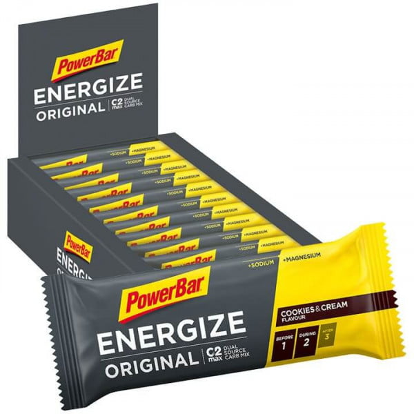 Energize Original Riegel Cookies&Cream 25 Stck. Energize Original Riegel Cookies&Cream 25 Stck.