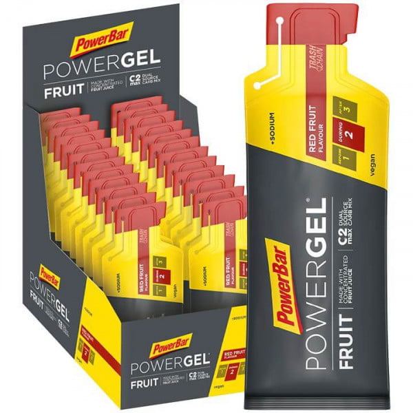 Gel énergétique Powergel Original Red Fruit Punch 24 pièces/boîte Gel énergétique Powergel Original Red Fruit Punch 24 pièces/boîte