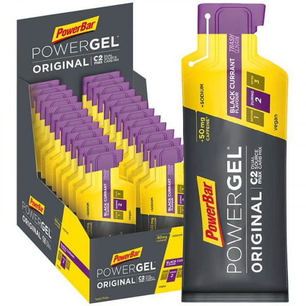 Gel énergétique Powergel Original Black Currant 24 pièces/boîte Gel énergétique Powergel Original Black Currant 24 pièces/boîte